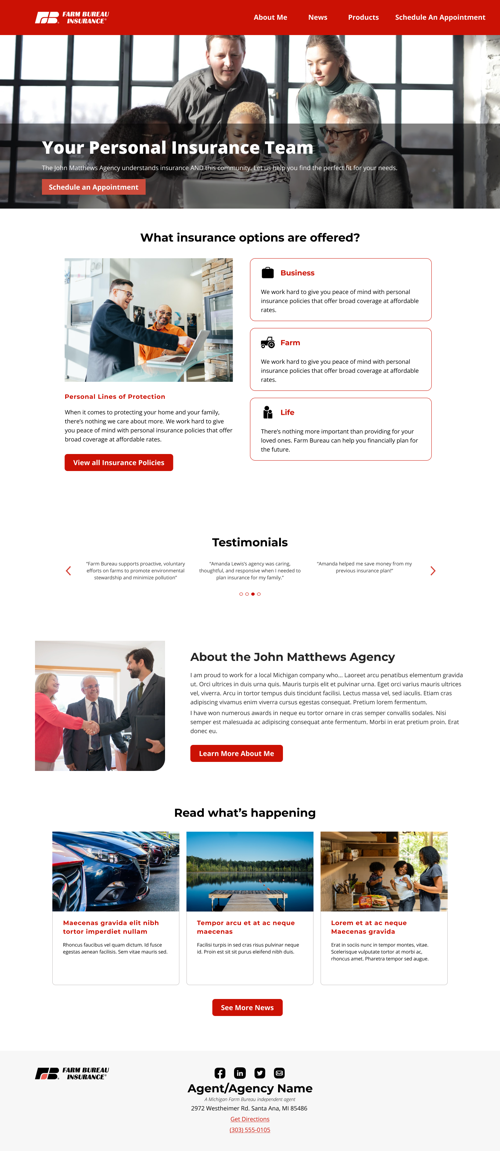 people focused template