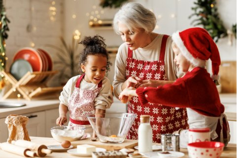 Christmas baking